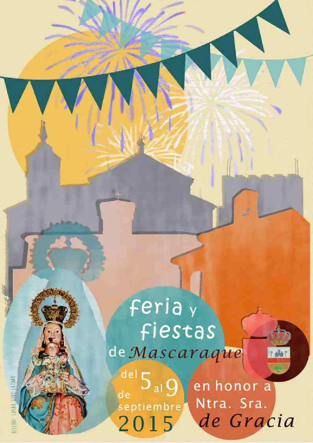 Fiestas patronales en honor de Nuestra Señora de Gracia 2015 Mascaraque